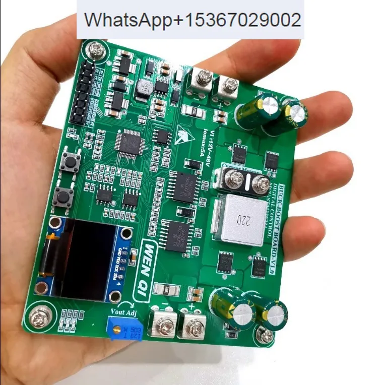 

BUCK-BOOST Digital Control STM32 Two-way Buck-boost Converter Development Board Switching Power Supply