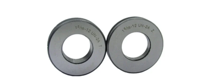 13/16-12  1 13/16-6  3''-4  3''-20  2 1/4-4.5 2 1/4-16  2 1/4-20 UN UNC UNEF 2A American Standard Ring Gauge Go No-Go Gauge Gage