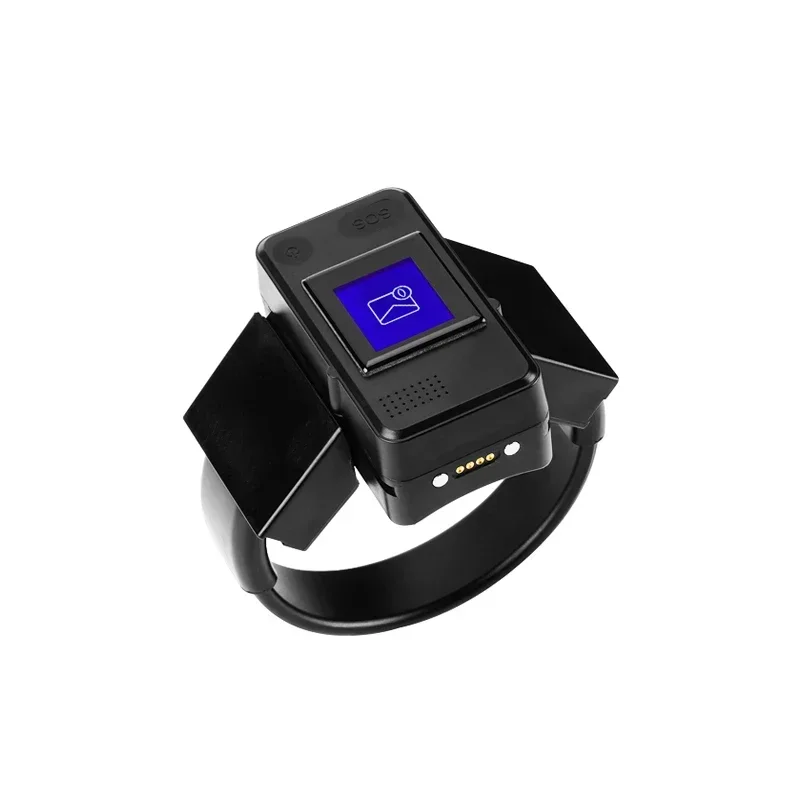 2026/4G IP68 Waterproof Positioning Electronic Anklet for Parolee Prisoner Bracelet Tracker with Heart rate ing