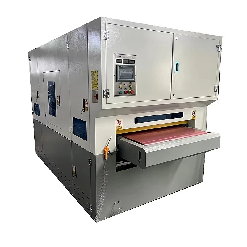 

Professional Edge Wide Belt Stainless Deburring Metal Polishing Machine
