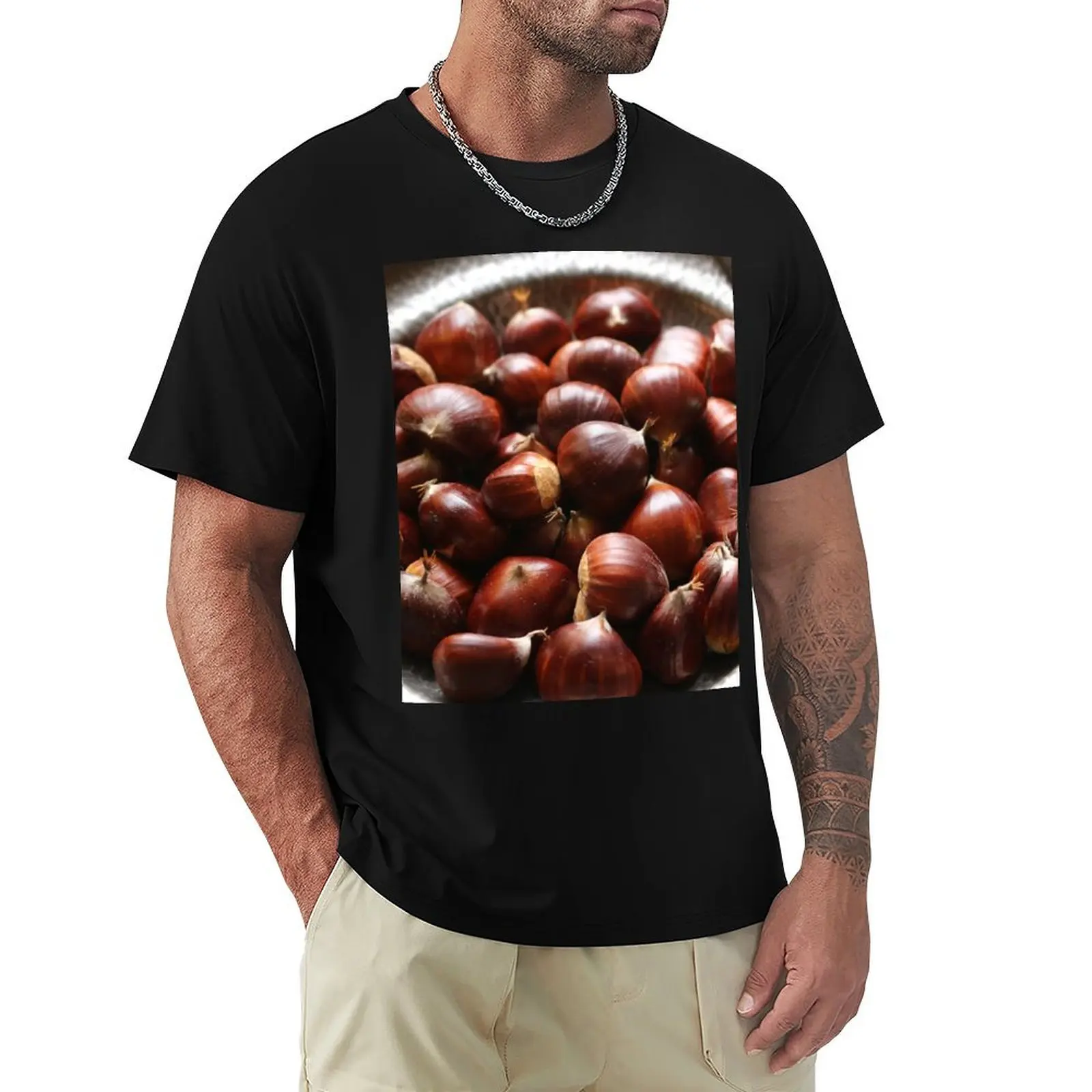 Chestnuts T-Shirt Classic Print Short Sleeve Shirt