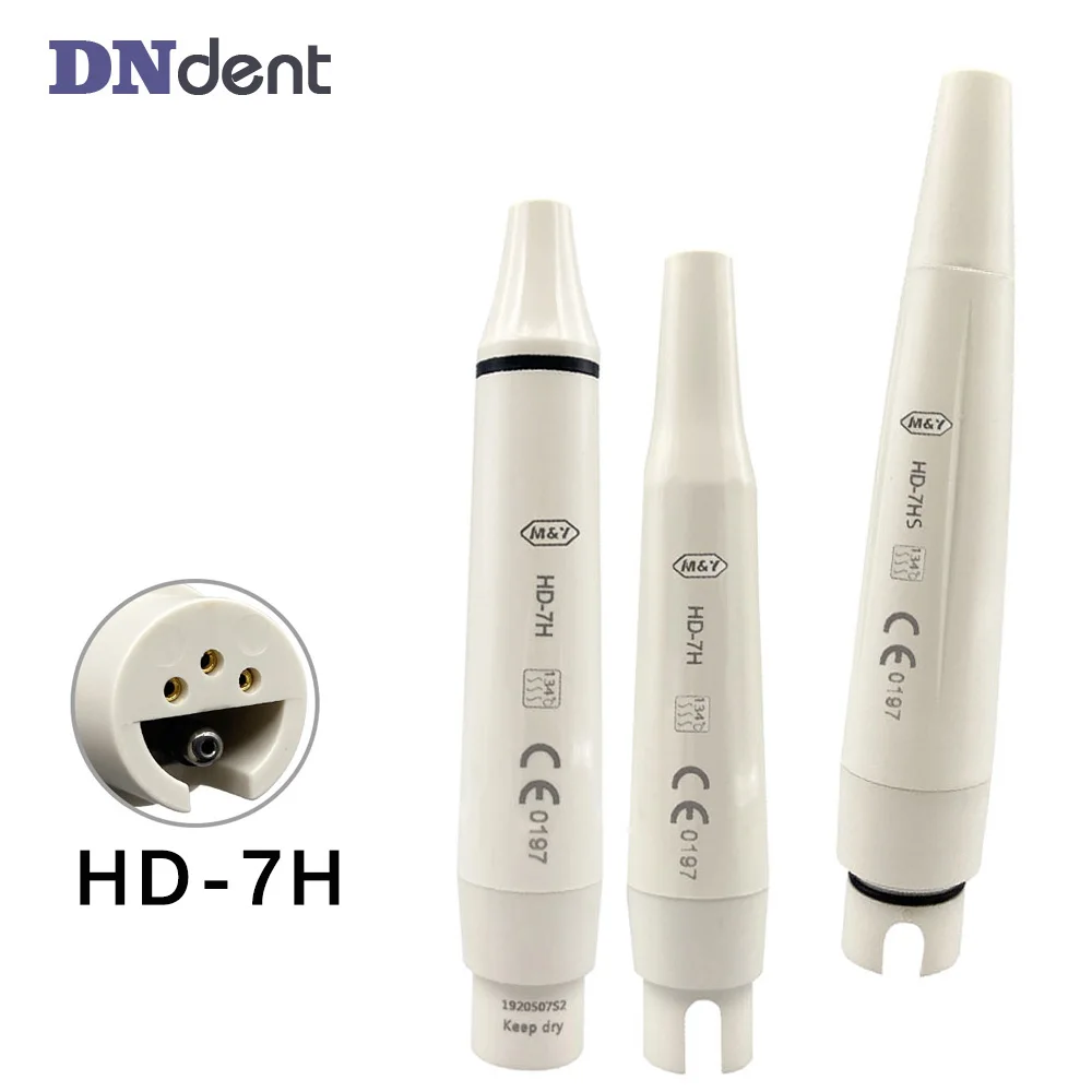 

Dental Ultrasonic Scaler Handpiece HD-7H DTE SATELEC De tachable Piezo Scaler Handpiece teeh cleaning whitening pen