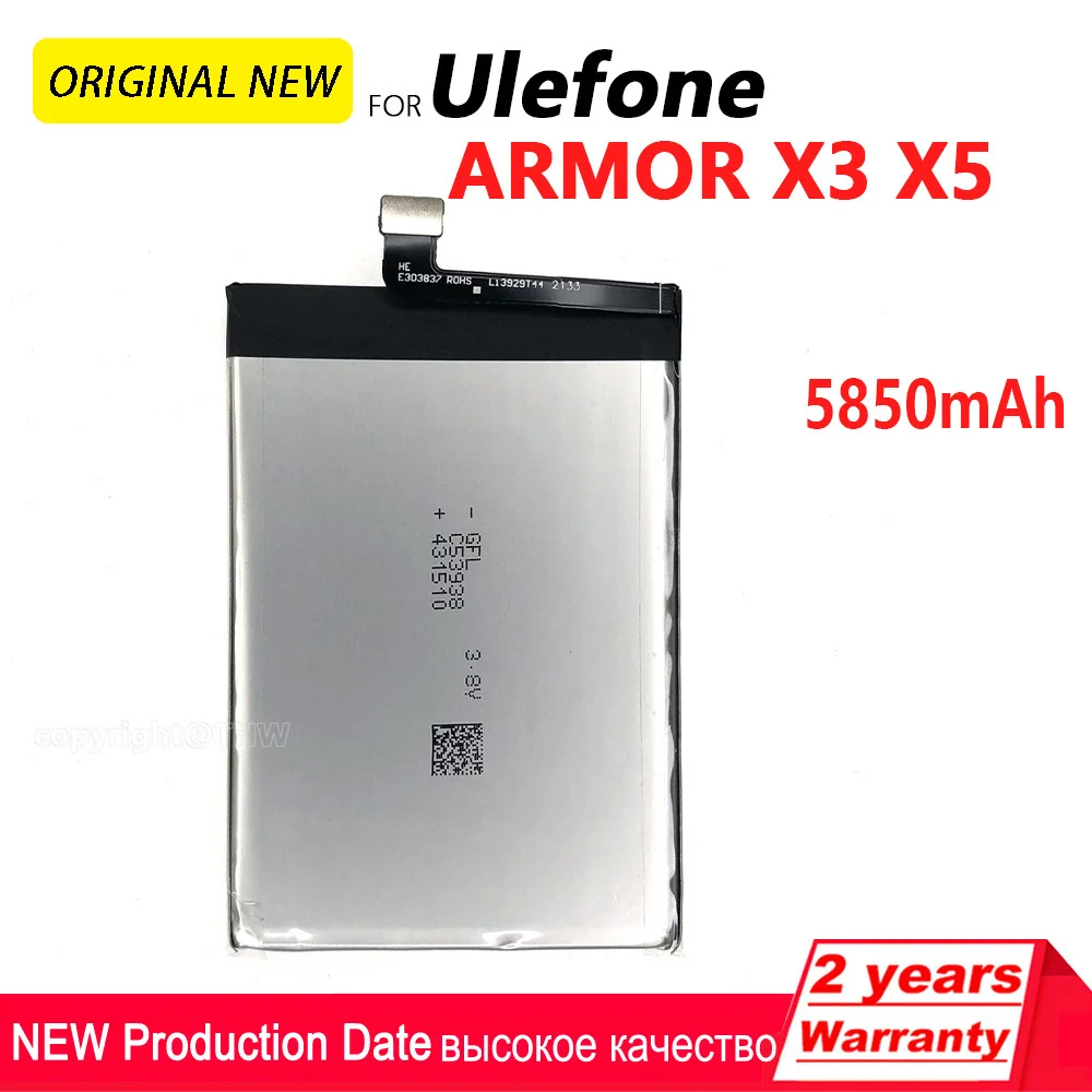 Original For Ulefone ARMOR 2/3/7/X3/Power 2/3/5/Gemini Pro T1/2/Paris/NOTE 7/S11/S1/S7/S8/U007/U008 Battery SmartPhone Batteries