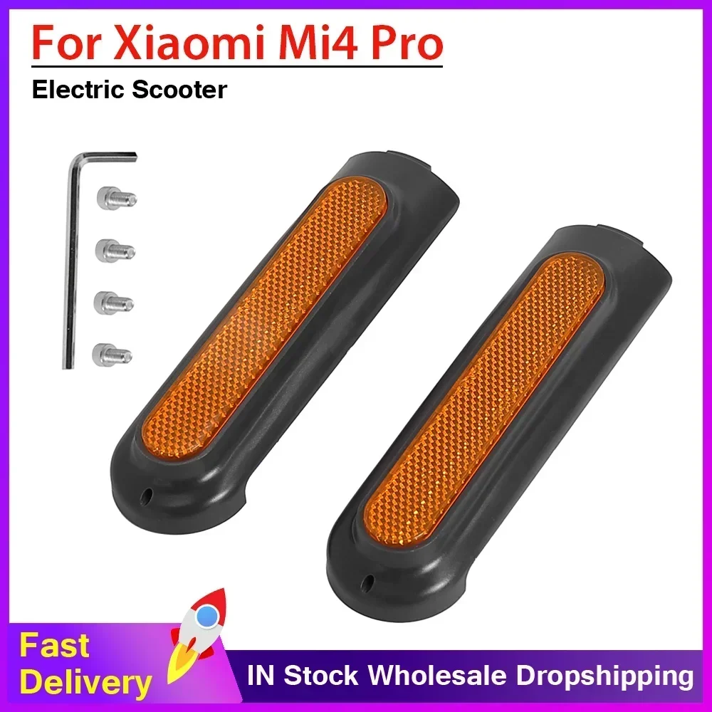 Hinterrad Reflektierende Shell Für Xiaomi Mi4 Pro Elektrische Roller Sicherheit Dekorative Abdeckung Mit Schrauben Warnung Reflektierende Teile