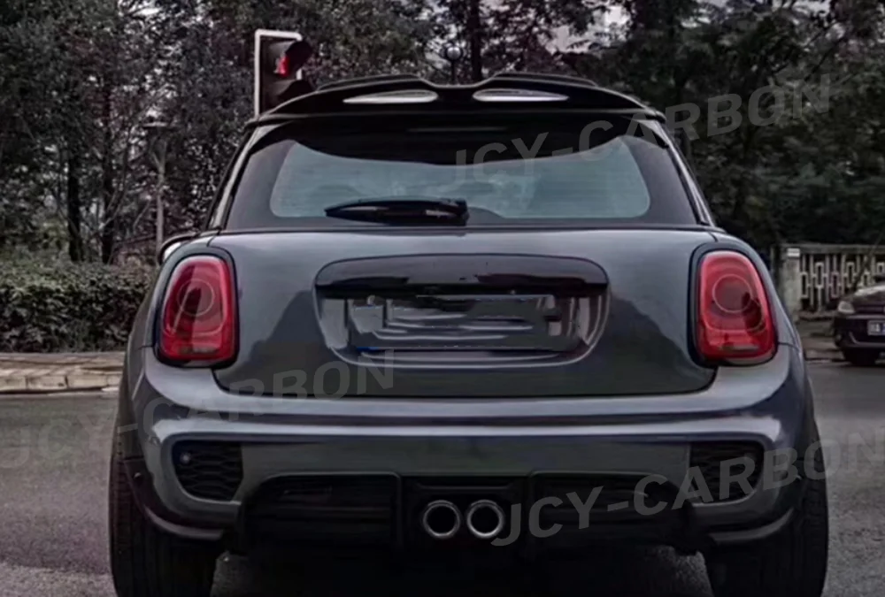 

JCYECF Carbon Fiber Rear Roof Spoiler Wing Tail Trunk Boot Lip Wing Car Styling For BMW Mini F55 F56 Cooper 2014-2016 Bodykits