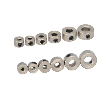 10 SZTUK Metalowa blokada koła Kołnierz osi Wał Tuleja podwozia Ogranicznik 1,6/2,1/2,6/3,1/4,1/5,1/6,1/8,1 mm do części modeli RC