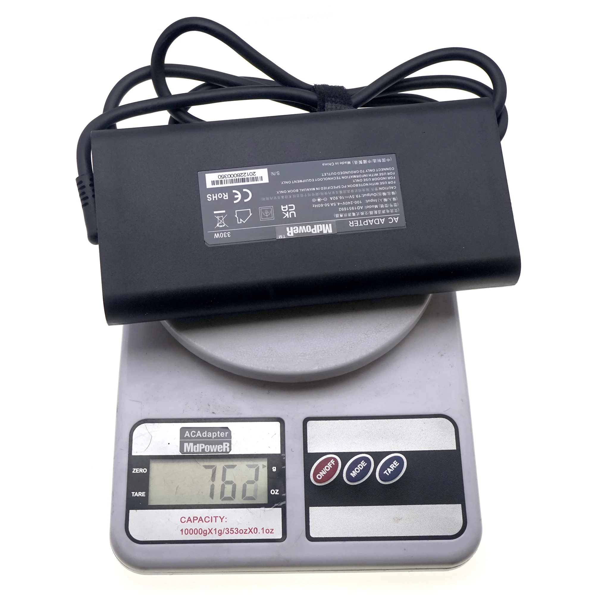 Slim 330W 19.5V 16.92A Charger for DELL Alienware M17 M18X X17 X51 Area-51m G15 G16 5530 7630 7620 DA330PM190 LA330PM190 DA330PM - Image 6