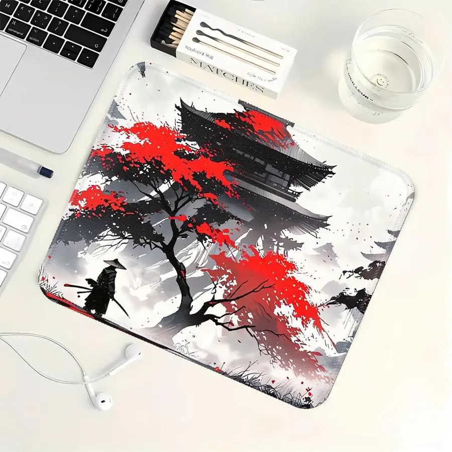 rubber Mouse Pad Desk accessories office Pad Game Console Pad Keyboard Mouse Pad Computer Laptop Pad Japanese Style Scenery
