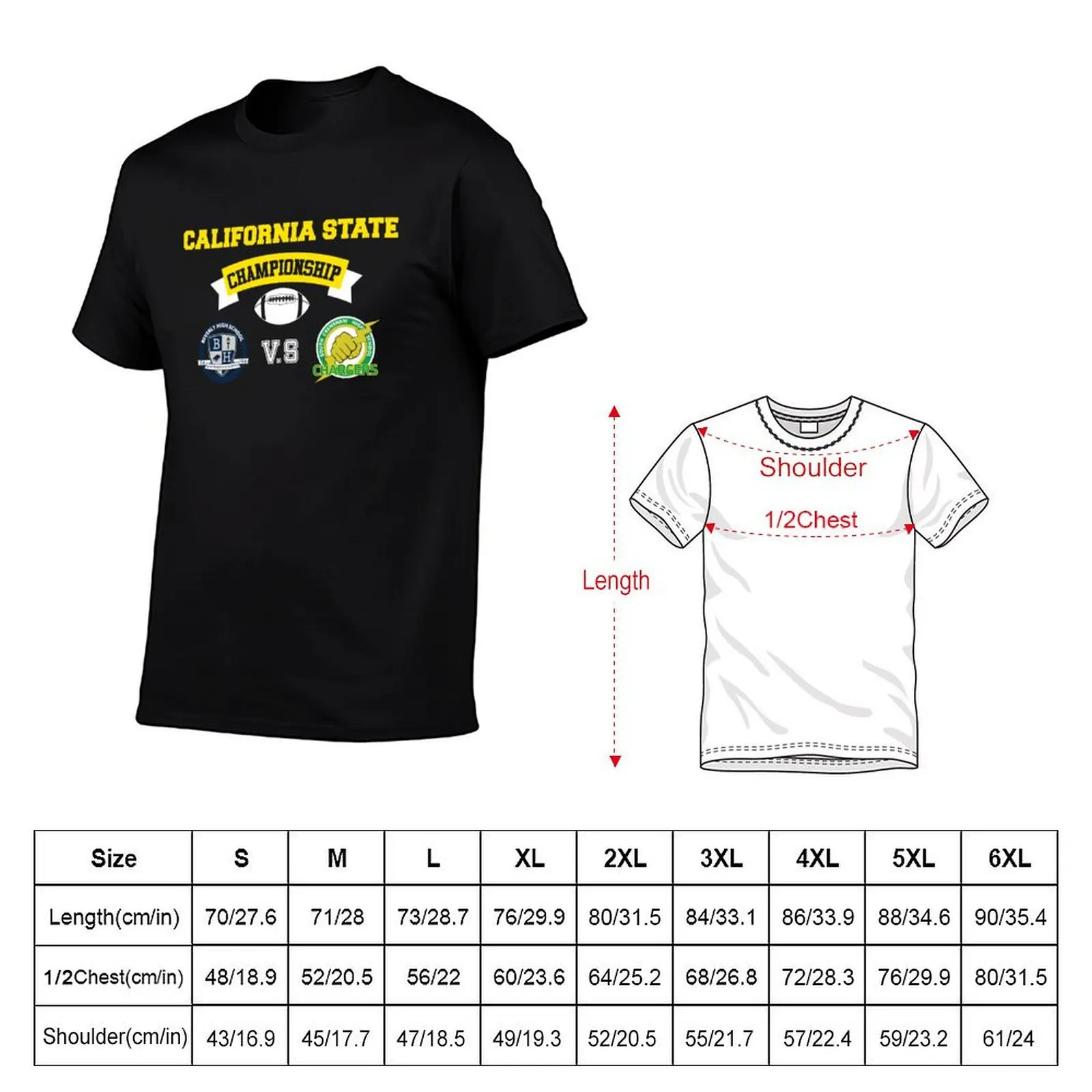 All American CW football show T-Shirt man t shirt summer man tshirt T-Shirt