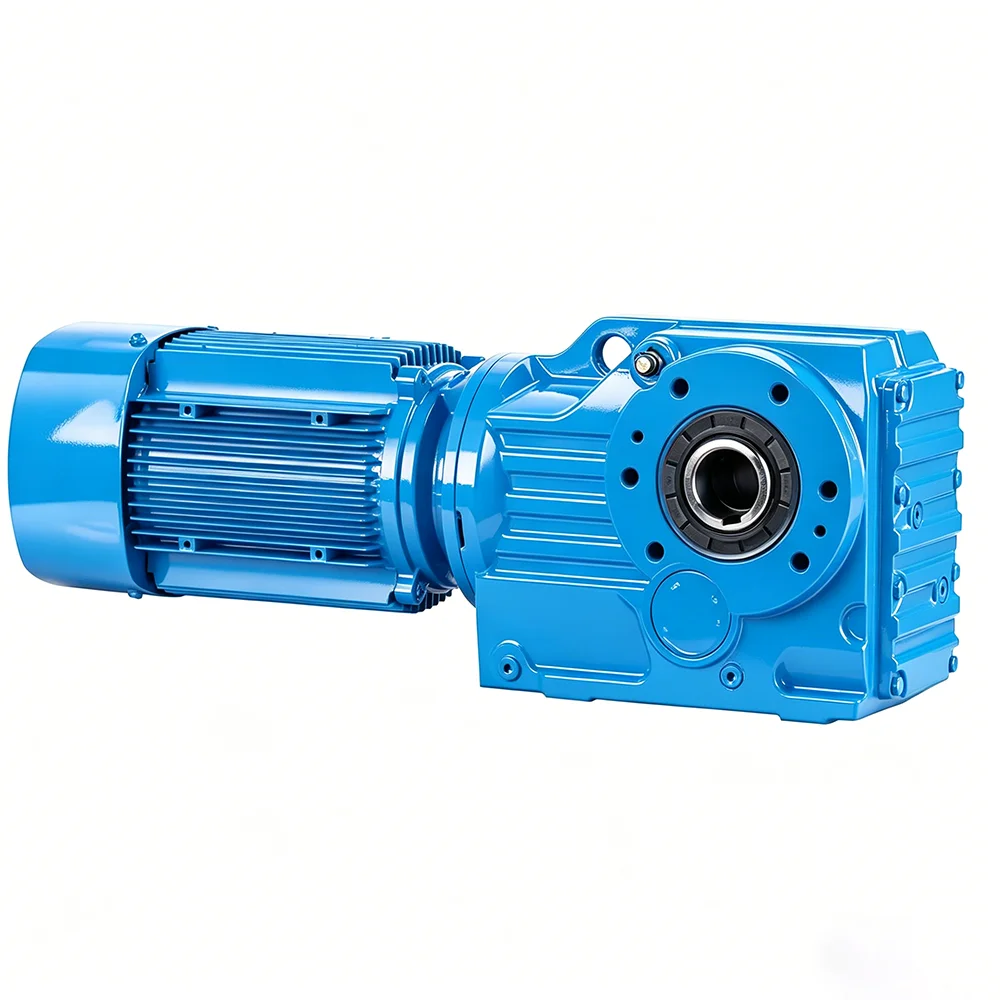K Series Customizable OEM Worm Gearbox Reducer Transmission Helical Gearbox for Farm Machinery Construction