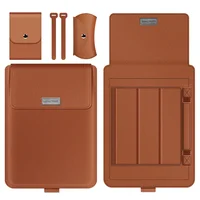Funda de cuero Pu para ordenador portátil, funda para Macbook Air Pro 13 14 16 M3 M2 M1 Notebook, Huawei Dell HP ASUS Lenovo 15 17 pulgadas