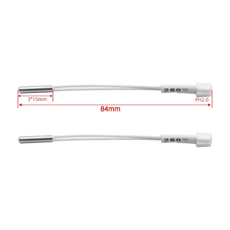 Für Creality Ender 3 V3 SE Heizung Patrone Element Heizstab Rohr Hohe Temperatur Sensor Thermistor NTC 100 K 3950B – Detail 8