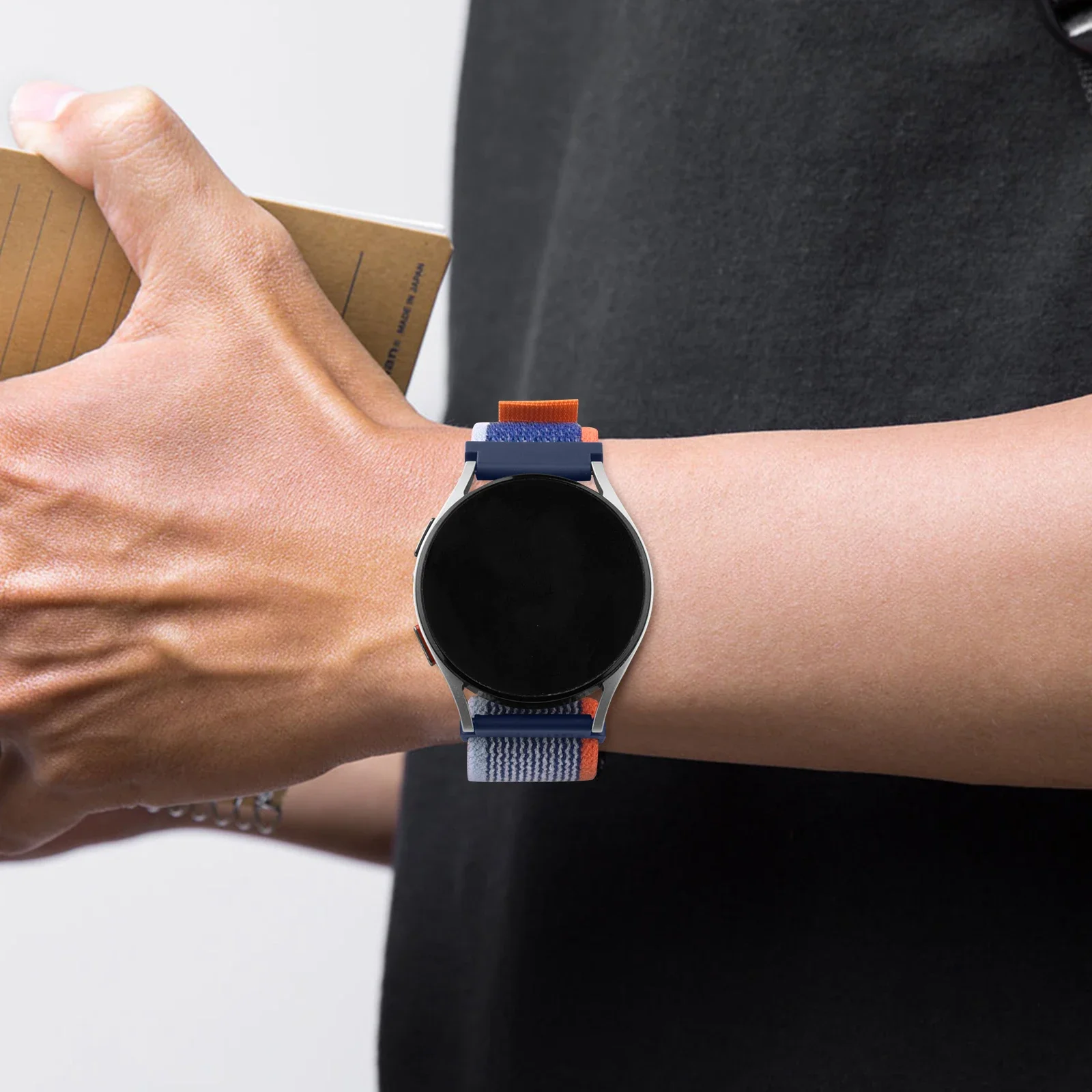 20mm 22mm Nylon Band For Samsung Galaxy Watch 6 4 Classic/5 4 5 Pro/Active 2 43-47-44mm Sport Bracelet For huawei gt 4/2/e/3