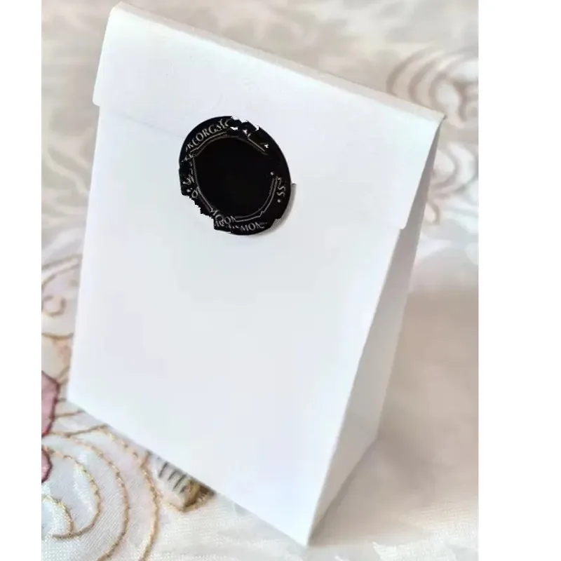 

Paper Bags Jewelry Box Women's Jewelry 925 Sterling Silver Charms Packing Woman Kids Fashion Make Up Accessories