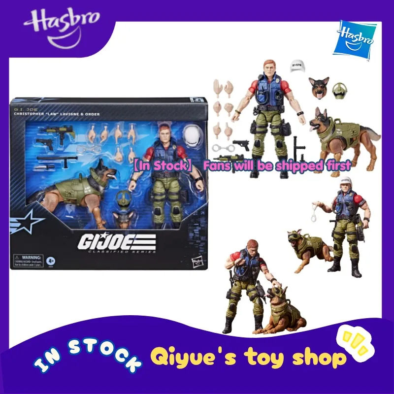 

[In Stock] Hasbro Special Forces GIJOE -157 Christopher Law Military Dog 6-inch Movable Robot Doll Model Toy Collection Gift