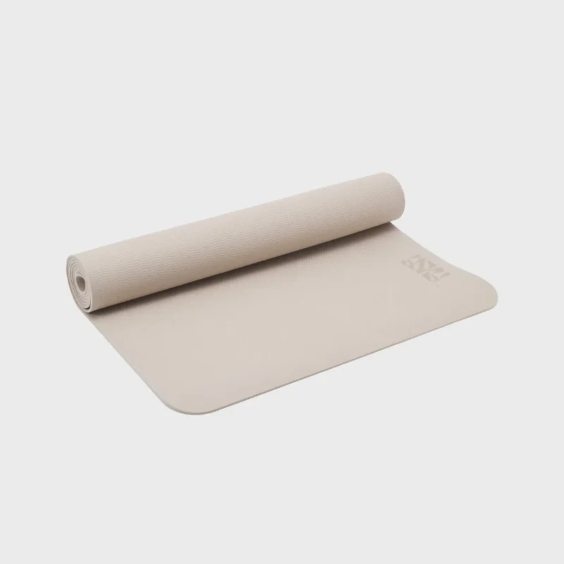 

Anti slip Eco-Friendly High Density TPE Yoga Mat 6mm Cushioning Fitness Workout Mat Lightweight Traveling No Odor Custom Logo