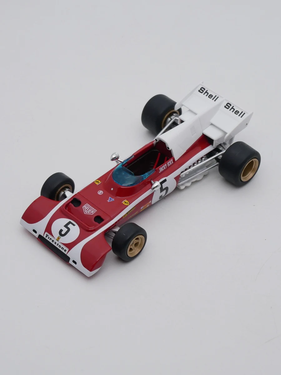 Ixo 1:43 Racing 312 B2 1972 Jacky Ickx Diecast Car Model Metal Toy Vehicle