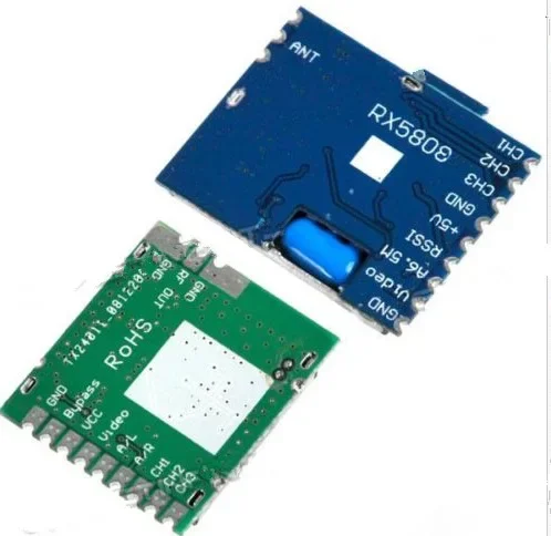 5.8G wireless audio & video receiving module RX5808 module (can do SPI mode)