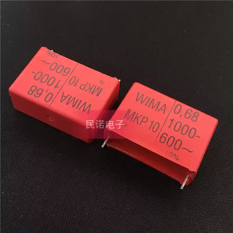 New Weima Capacitor WIMA MKP10 1000V 0.68UF 1000V 684 680NF Pin Distance 37.5