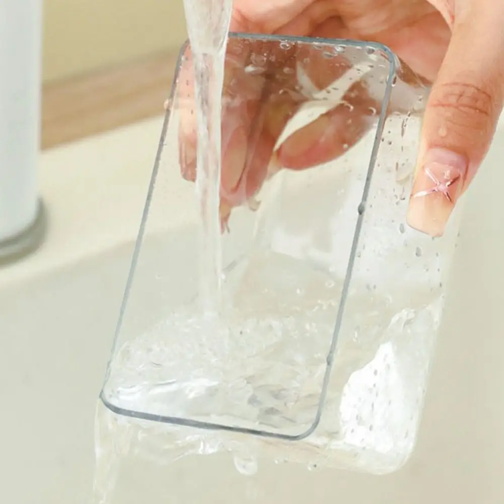 

Bamboo Countertop Butter Dish Rectangular Nordic Style Butter Container with Transparent Lid Dust-proof Butter Storage Box Snack