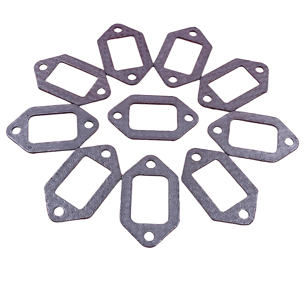 10pcs/lot Exhaust Muffler Gasket Kit For Stihl MS361 MS380 MS381 MS440 MS441 Chainsaw Replace Spare Part 1125 149 0601
