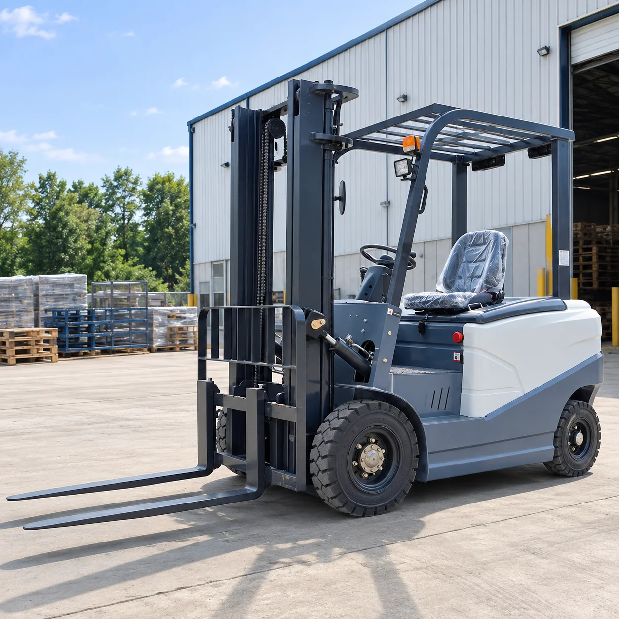 2500kg Forklift Truck 2.5 Ton Compact Lift Truck Customized for Warehouse Logistics Cargo Transport Pallet Stacking Applications