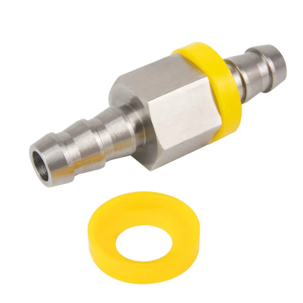 3/8 Inch Fuel Line Fuel Pressure T-fitting Adapter to 1/8 NPT Oil Pressure Sensor Car Accessorie T-fitting Adapter Connector