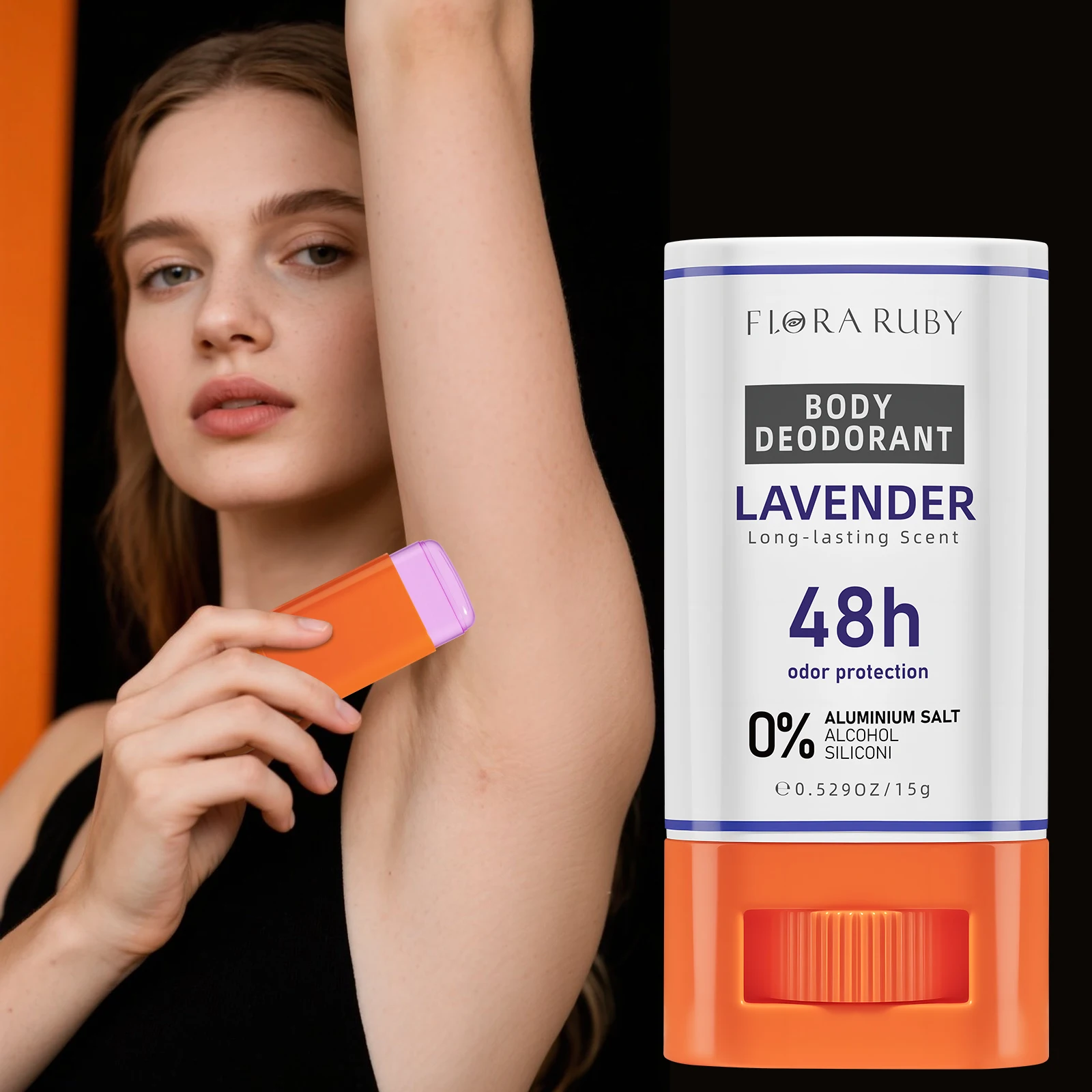 Antiperspirant Deodorant For Men Women 48-Hour Odor Control, Fresh Blast Scent Sport Body Odor Removal Travel Size Bulk 15g