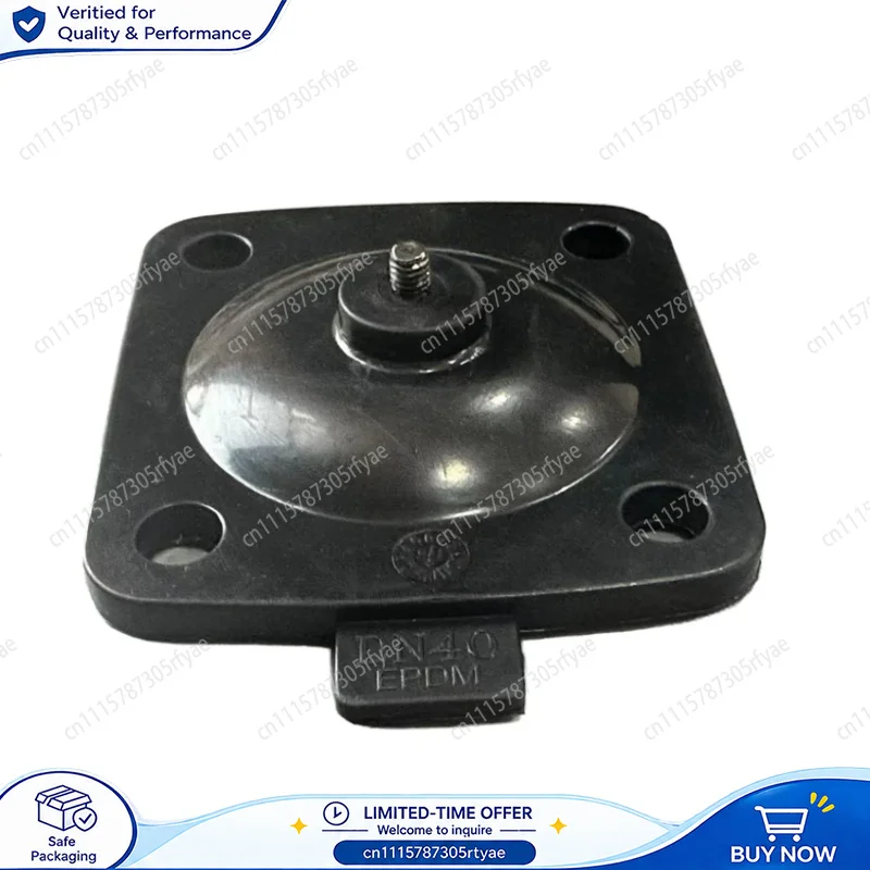 Sanitary Grade EPDM Rubber Diaphragm Valve Replacement Membrane Single Layer Rubber Seal Gasket for Industrial Fluid Control