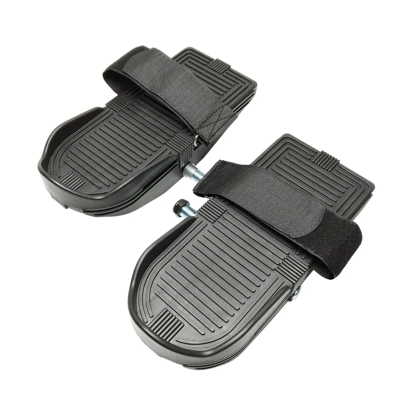 2Pcs Exercise Bike Pedal Protect Gear for Exercise Bike Replace Parts Heavy Duty AntiSlip Foot Strap Bracket for Exercise