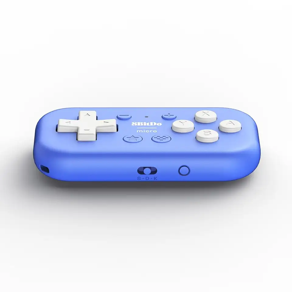 وحدة تحكم ألعاب صغيرة 8BitDo Micro Bluetooth Gamepad متوافقة مع Switch وأندرويد وRaspberry Pi، تدعم وضع لوحة المفاتيح - 3