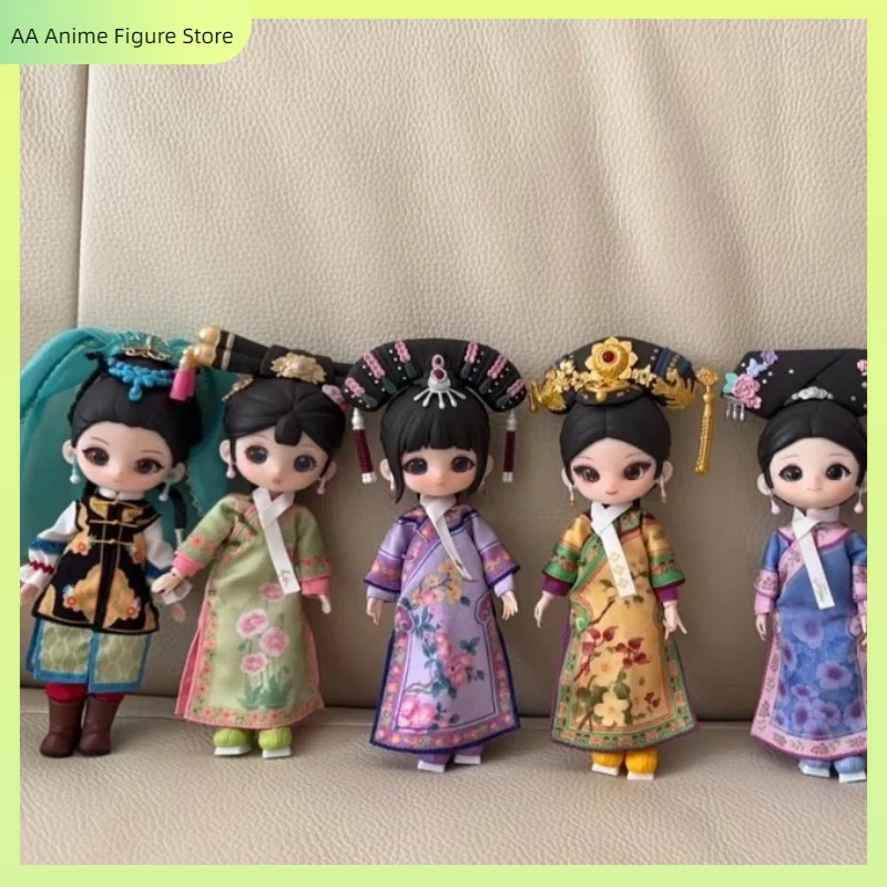 

Коллекционная шарнирная кукла Zhen Huan Zhuan 2-го поколения, масштаб 1/12, BJD, Mystery Box, модная игрушка, украшение для рабочего стола, подарок для фанатов и коллекционеров
