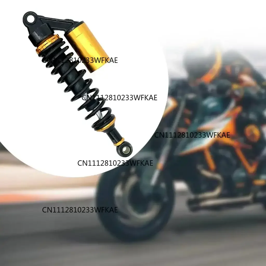Generic Motorcycle Shock Absorber Riding Accessories Easy to Install Suspension Professional Aluminum Spring Suspension Damper
