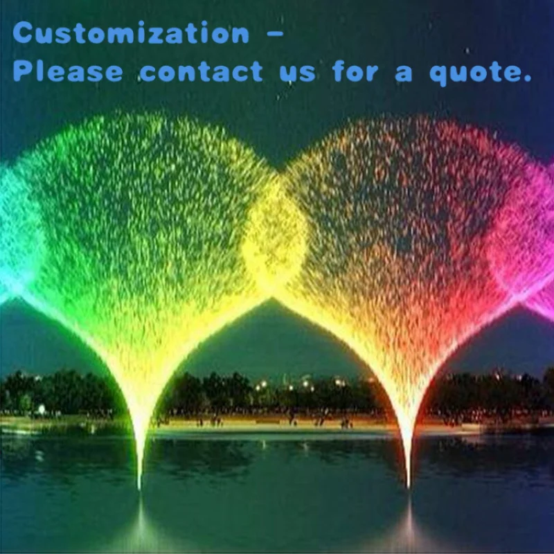 Custom. Última piscina de fuente musical programable de velocidad variable