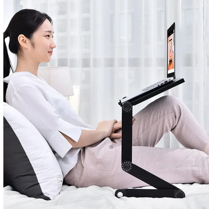 Adjustable Laptop Support Stand Laptop Cooler FoldableHousehold Daily Essential Movable Storage Platform Portable Work Des