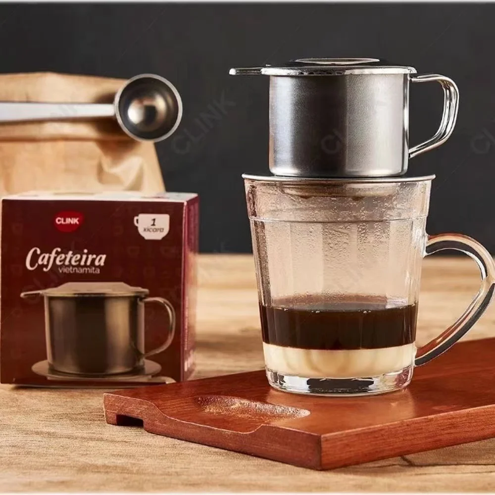 Vietnamese Coffee Maker Stainless Steel Strong and Sweet Coffee Traditional Way