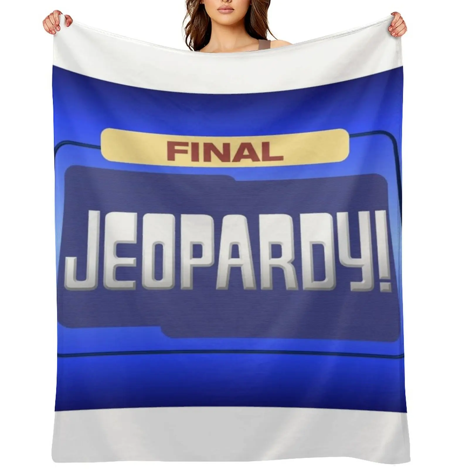 

Final Jeopardy Throw Blanket Cute decorative Decorative Sofas Sofa Quilt Blankets