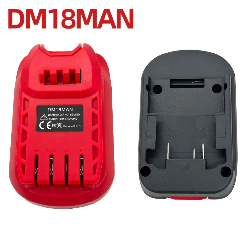 DM18MAN Adapter for CM V20 System 20V Cordless Tools To Be Used with For DCB203 DCB205 20V and M-18 18V Lithium-ion Batteries