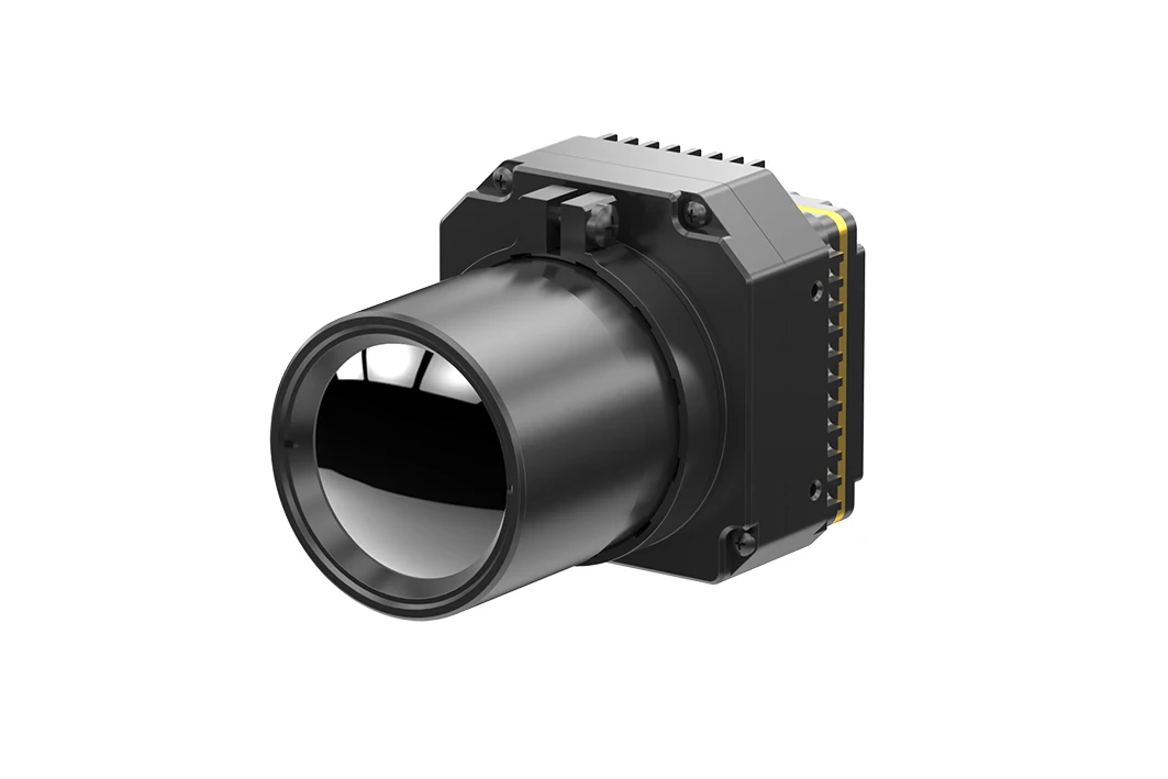 GST High Sensitivity Thermal Camera Uncooled LWIR 640x512 Resolution 12um Pixel Size Night Vision   IP67 Plug and Play