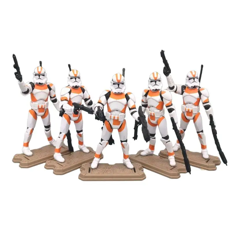 

Star Wars Orange Imperial Shock Trooper Army 3.75-Inch Model Doll Action Figure Birthday Gift