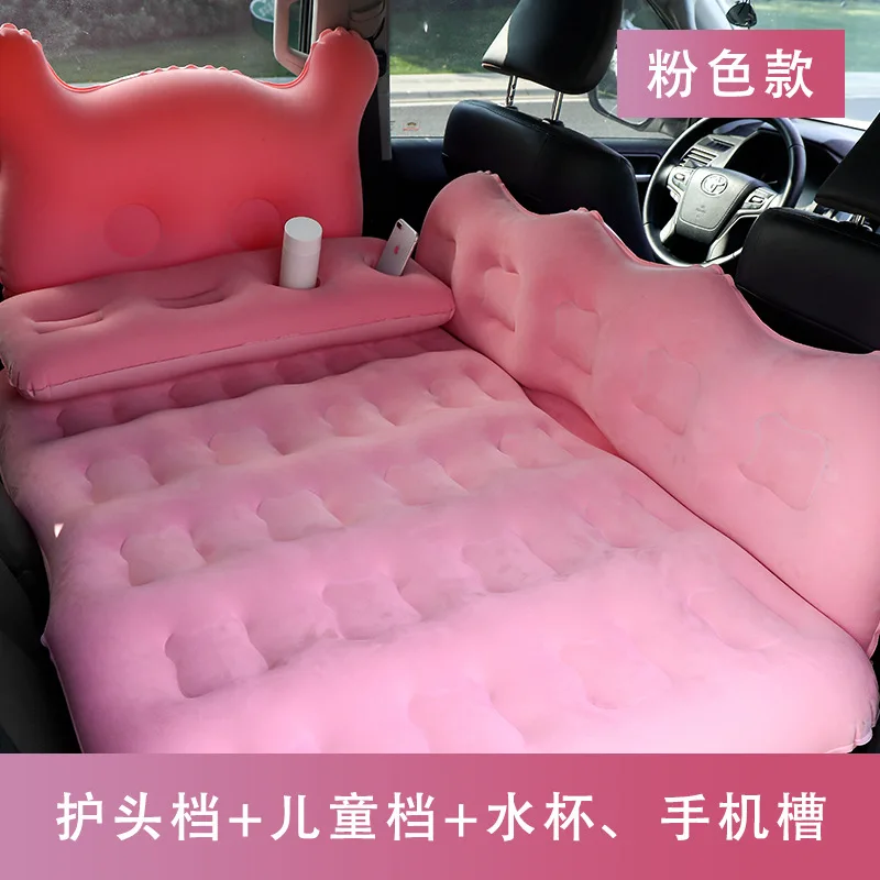 Car inflatable bed, car rear travel mattress, SUV  sleeping artifact air mattress   sleeping mattress