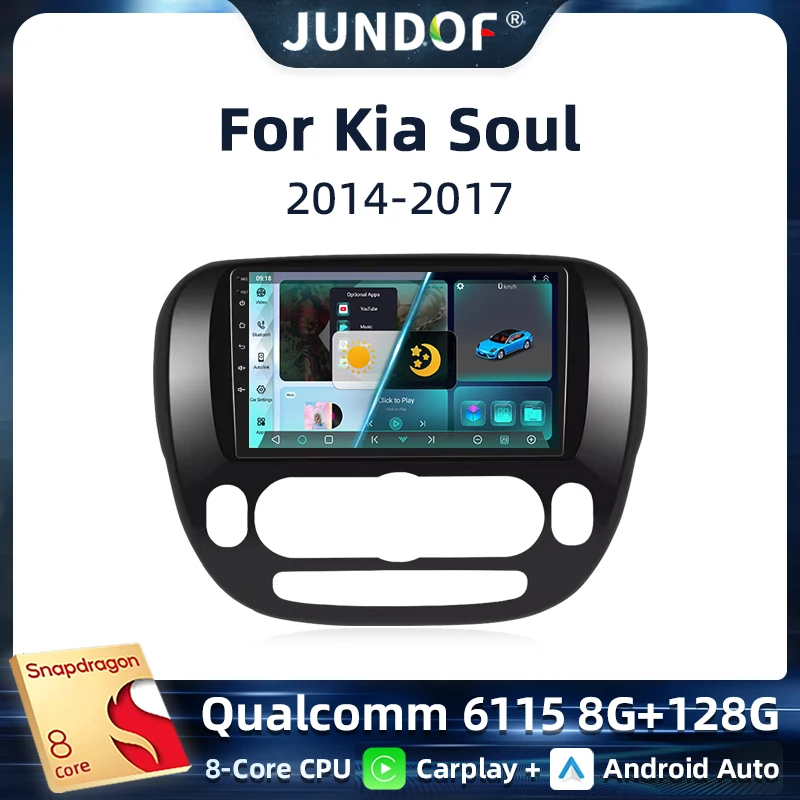 

Android 13 Auto Carplay For Kia Soul 2 PS 2013-2019 Intelligent System 8 core Car Multimedia Player 5G Wifi GPS Touch Display