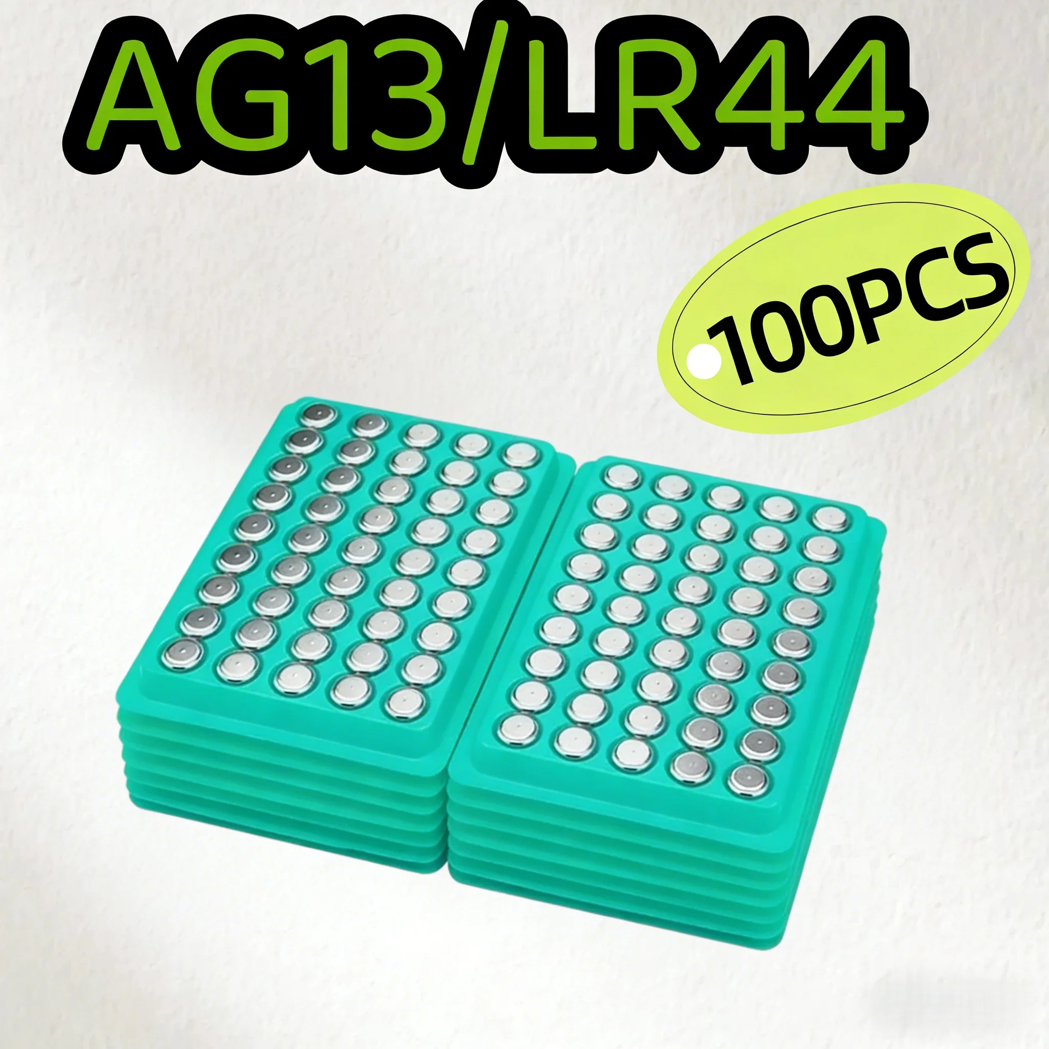 50-200 szt. Baterie guzikowe AG13 LR44 AG10 AG4 AG3 LR1130 LR41 377 LR626, baterie alkaliczne, baterie pastylkowe do zegarków, zabawek, pilotów — zdjęcie produktu 6