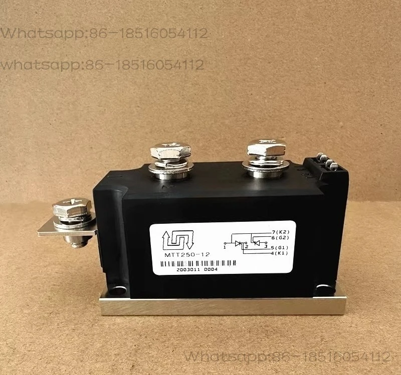 

MTT250-12-14 MTT250GK16 New Soft Start Module, Thyristor 250A 1200V