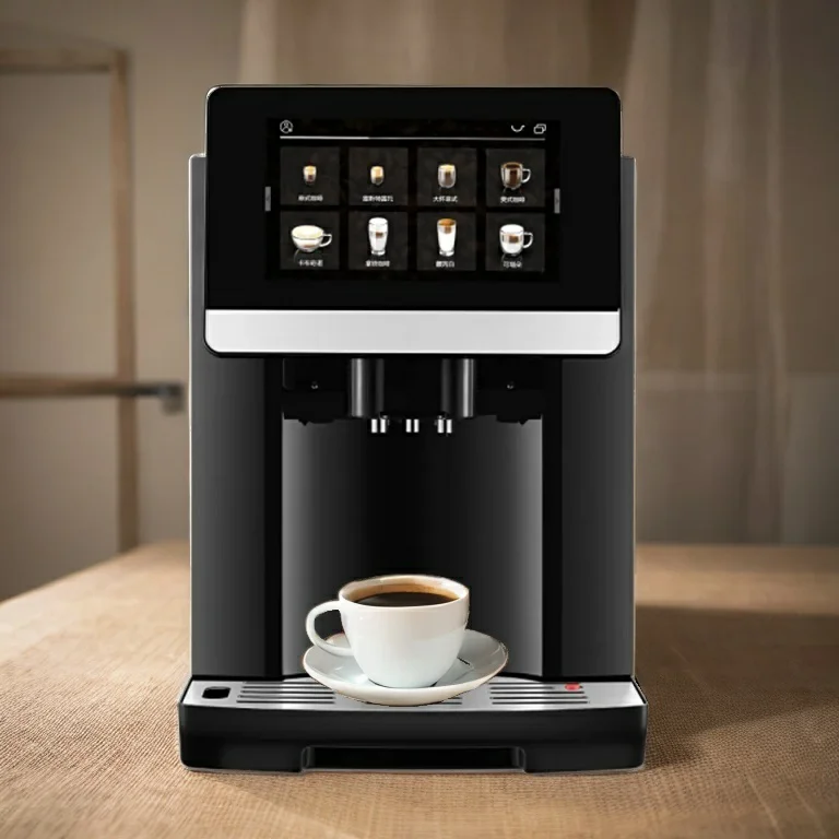 Intuitive Touch Display Commercial Coffee Maker Automatic Electric Stainless Steel Espresso Machines
