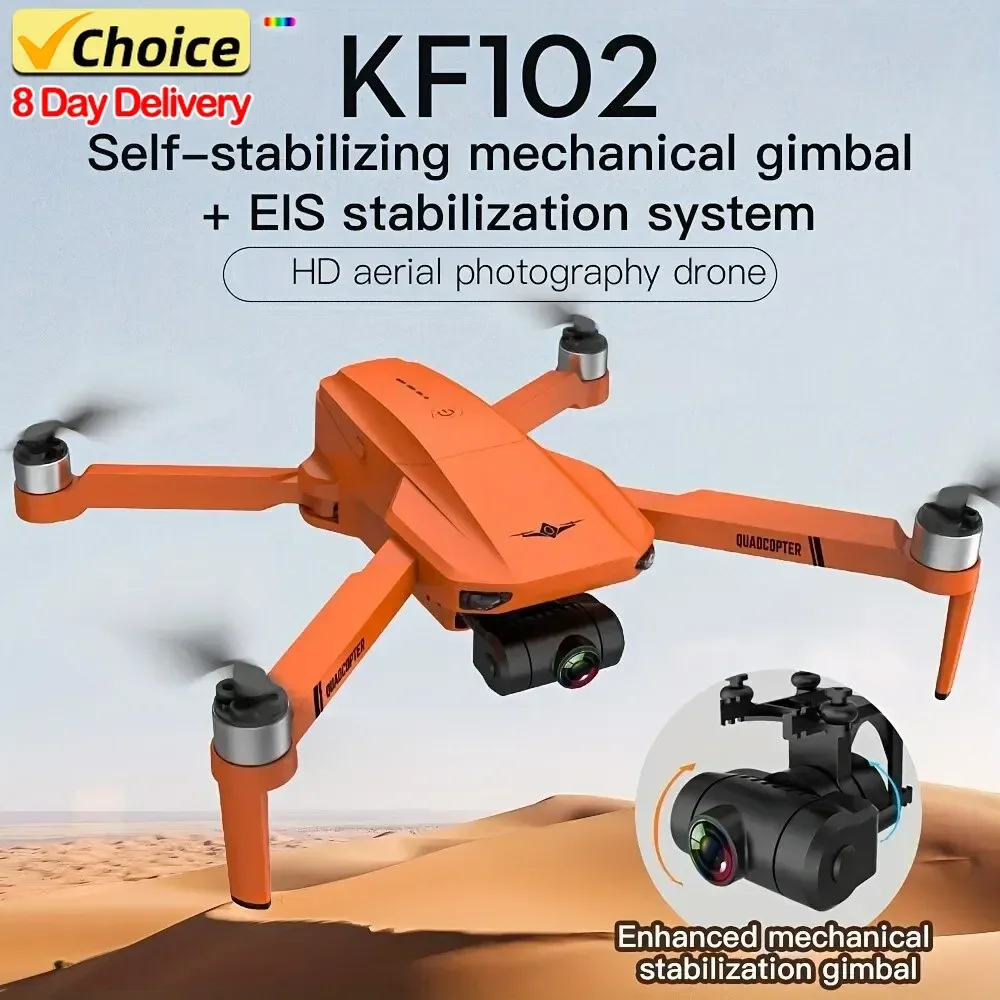 GPS Drone KF102Max Professional FPV High-definition Camera KF102 Drone RC Quadcopter 2.4G Laser Wall Obstacle Head 4k 6K 8K