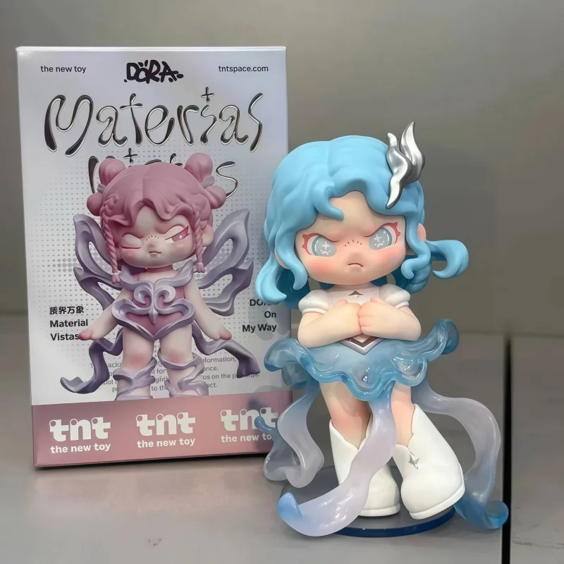 دورا المواد Vistas سلسلة صندوق أعمى لطيف أنيمي الفينيل الشكل العصرية دمية باردة تحصيل الطرفية حلية لعبة هدية غامضة #3