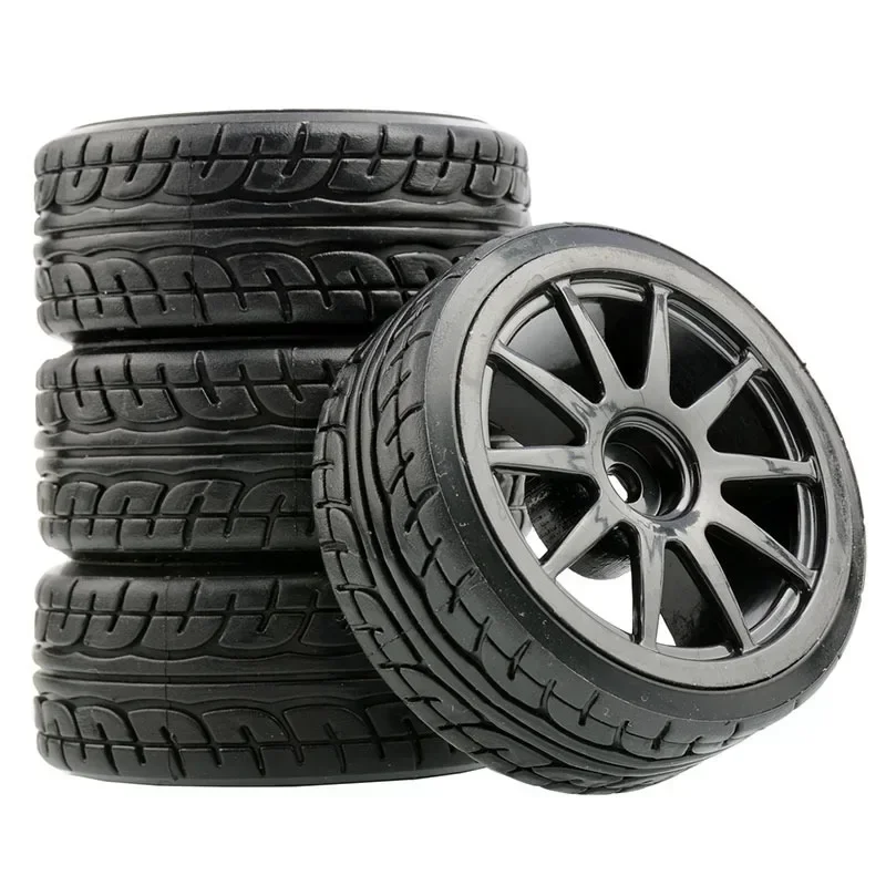 For MJX HYPER GO 14303 14302 14301 Tamiya TT01 TT02 Plastic hubcapTires Rally CNC High Strength Plastic hubcap Height increasing