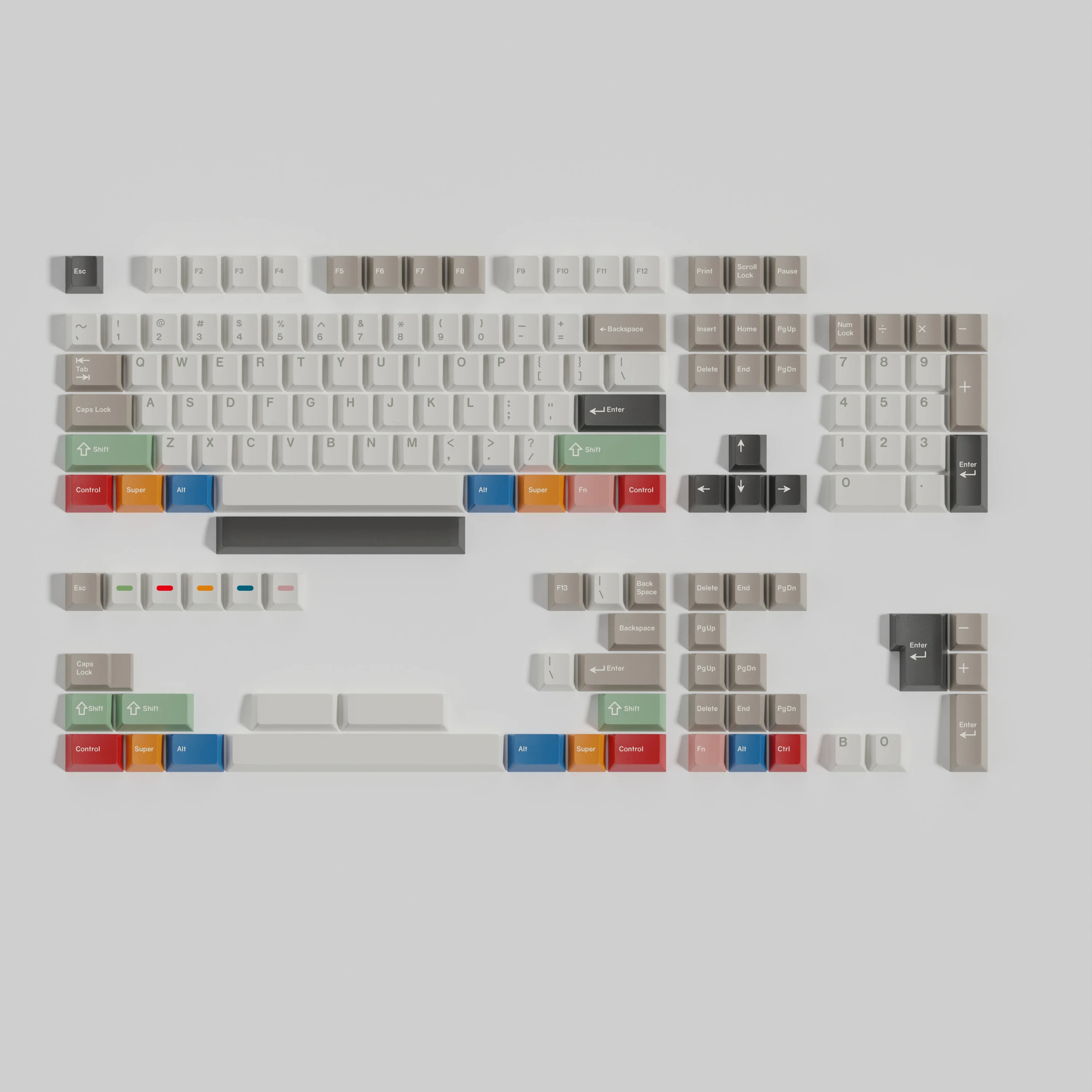 

GMK Basis Keycap 148 Keys PBT Keycaps Cherry Profile DYE-SUB Personalized For Mechanical Keyboard