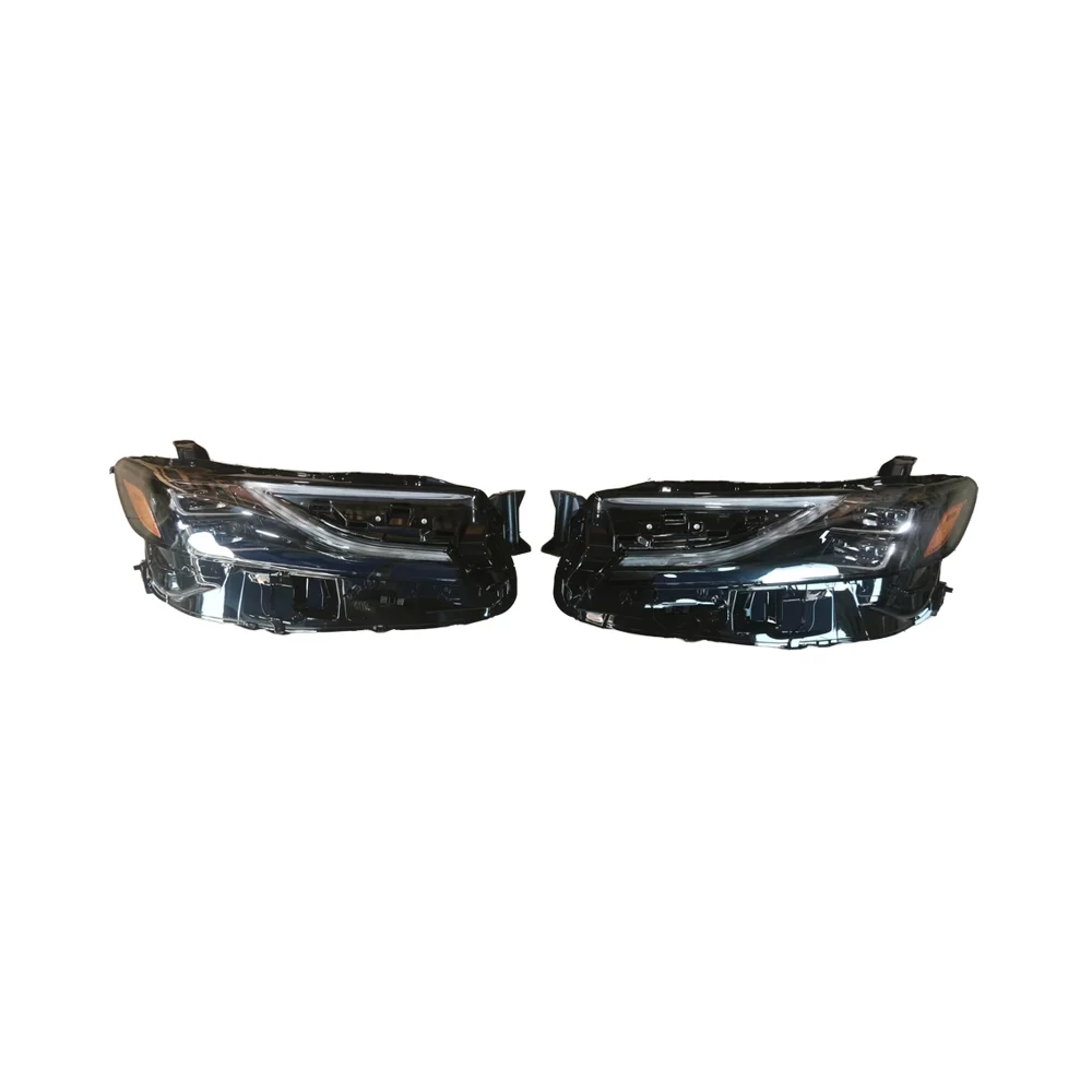 12V Auto Car Bodykit for  for Camry US Version Front Bumper Lip & Headlights Replacement